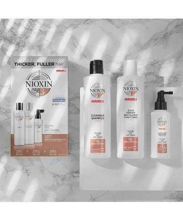Nioxin System 3 Loyalty Kit 3-Piece Set for Coloured Hair with Light Thinning | Scalp Therapy & Hair Thickening Treatment - Buy Online on GoSupps.com