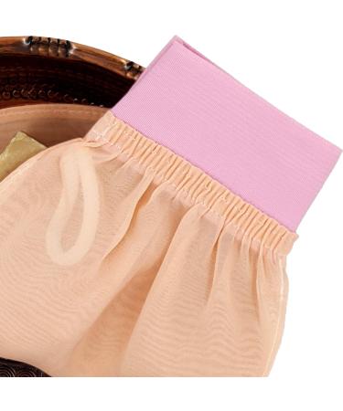 Feel Fine Silk Peeling Glove Set - 100% Silk Exfoliation for Face & Body | Bathing Shoe & Browning Remover | Spa Quality for Men & Women - Buy Online on GoSupps.com