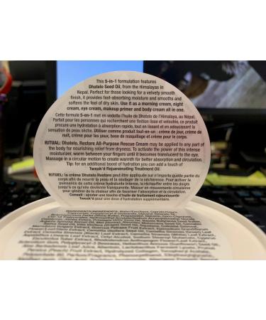 Tweak d by Nature All Purpose Rescue Cream - 5-in-1 Face & Body Moisturizer for Soft Skin & Radiant Glow 15.75oz - Cruelty Free International Shipping Available - Buy Online on GoSupps.com