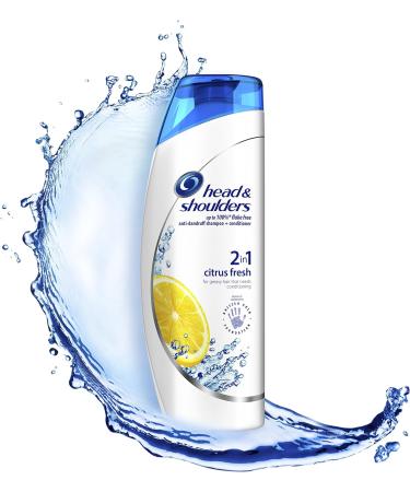 Head and Shoulders Citrus Fresh 2-in-1 Shampoo & Conditioner 450ml - Buy Online on GoSupps.com