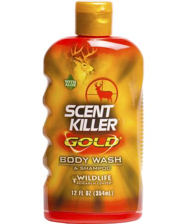 Wildlife Research Scent Killer Gold Body Wash and Shampoo  (12-Ounce)  Multi 12 Fl Oz (Pack of 1)