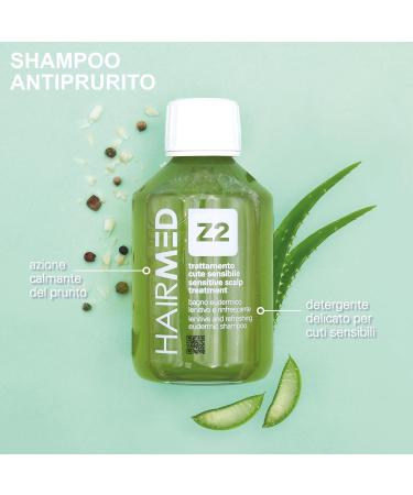 HAIRMED Z2 AntiItch Hair Shampoo Soothing Shampoo for Irritated Scalp 200 ml Inhoud 200 ml - Buy Online on GoSupps.com