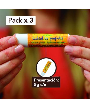 Pack x 3 Organic Lip Balm 5g each. Lip repairer that nourishes and regenerates. Moisturizing lips that prevent cracks and photoaging. - Buy Online on GoSupps.com