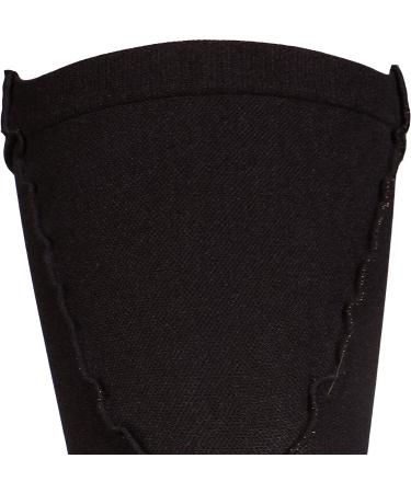 Truform 18mmHg Compression Thigh High Stockings for Men & Women - Black, Large - 1 Pair - Buy Online on GoSupps.com