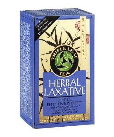Triple Leaf Tea Herbal Laxative 20 Tea Bags 1.4 oz (40 g)
