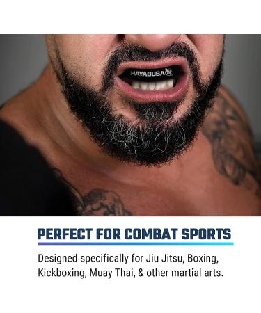 Hayabusa Combat Sports Mouth Guard - Black/Red | Youth & Adult Sizes - Buy Online on GoSupps.com
