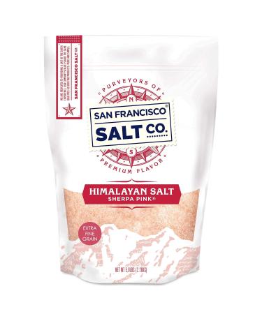 Sherpa Pink Himalayan Salt - 5 lbs. Extra-Fine Grain 5 Pound (Pack of 1)