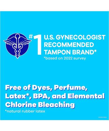 Tampax Pearl Tampons Lite Absorbency Unscented - 50 Count - Buy Online on GoSupps.com