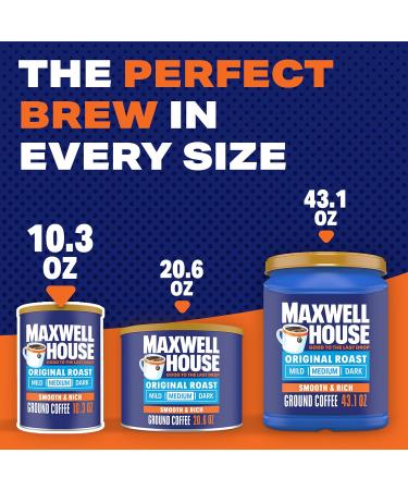 Maxwell House Caf moulu torr fi original bo te de 300 ml - Buy Online on GoSupps.com