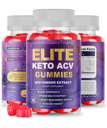 Elite Keto ACV Gummies - Advanced Weight Loss Formula | Elite Keto Plus | Tank EliteKeto - 60 Gummies - Buy Online on GoSupps.com