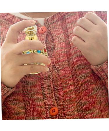 Beatifufu Essential Oil Bottle Glass Perfume Bottle Diamonds Embedded Bottle Essential Oil Container Refillable Glass Bottle Diamond Inlaid Perfume Holder Empty Perfume Container - Buy Online on GoSupps.com