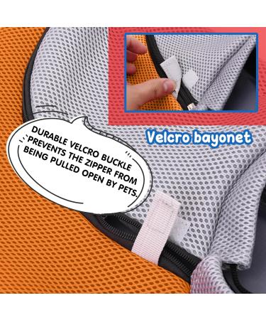 Petcute Dog Carrier Bag - Adjustable & Breathable Pet Transport Bag for Puppies (Up to 4kg) - Ideal for Outdoor Travel - Yellow - Buy Online on GoSupps.com