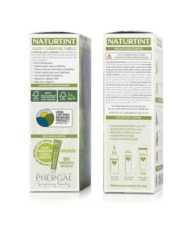 Natureint Biobased Hair Color | Ammonia-Free Deep Cappuccino Brown 4.35 | 3 Pack | 510ml - High Natural Ingredients - Buy Online on GoSupps.com