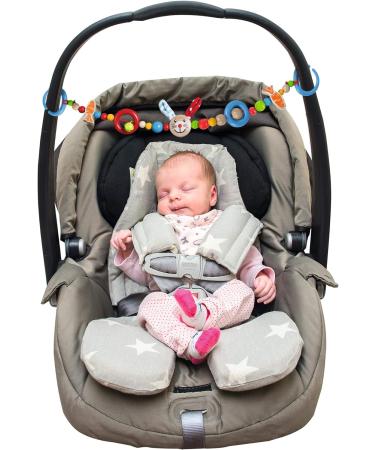 Eichhorn Baby Car Chain - 50cm Rabbit Motif | 100% FSC Certified Beech Wood | Safe for Infants - Buy Online on GoSupps.com