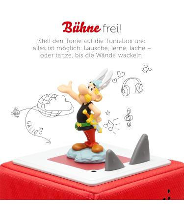 Buy Tonies Audio Figure for Toniebox - Asterix the Gaul | Kid s Audio Play for Ages 5+ | 43 Minutes of Fun - Buy Online on GoSupps.com