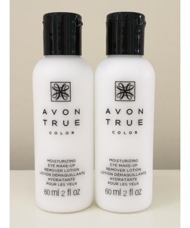 Set of 2 Avon Moisture Effective Eye Makeup Remover Lotion,60 ml/ 2 fl oz each