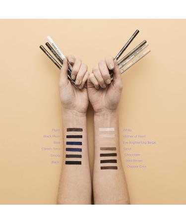 Marcelle Kohl Eyeliner in Mother of Pearl - Long-Lasting, Waterproof, Intense Colour - Fragrance-Free, Hypoallergenic - Cruelty-Free - 0.04 Oz - Buy Online on GoSupps.com