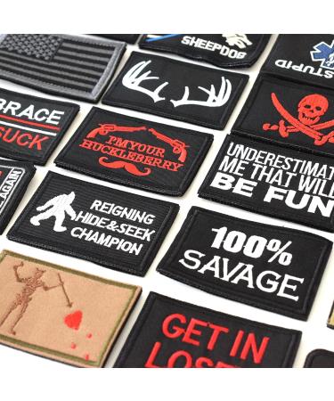 GYGYL 20Pcs Tactical Flag Patch Set for Hats Bags Vest Military Uniforms - Buy Online on GoSupps.com