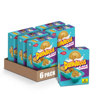 Dunkaroos Vanilla Cookies and Rainbow Chip Frosting 1 oz 6 ct (Pack of 6) 6 Count (Pack of 6)