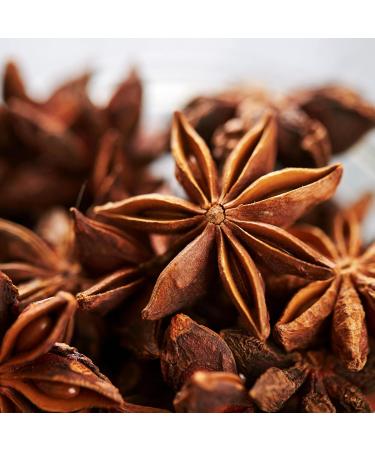  Tazarin LTD 50g Whole Star Anise - Intense Aroma & Flavor - Infusion Tea and Homemade Recipes - Premium Selection - Illic - Buy Online on GoSupps.com
