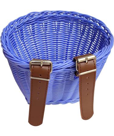 Suerico Girls Bike Accessories Kit: Basket, Beads, Streamers, Bell & Stickers - Blue - Buy Online on GoSupps.com