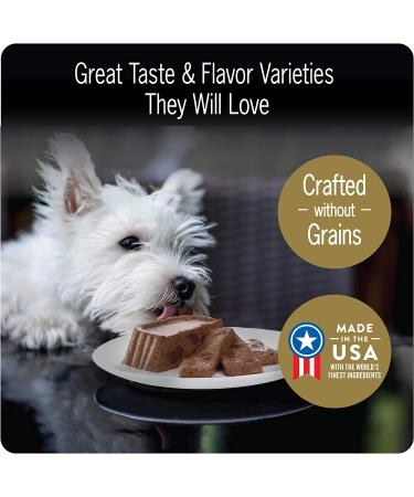 Cesar Gourmet Wet Dog Food Variety Pack - Beef, Filet Mignon, Chicken, Steak - 3.5 oz x 24 - Buy Online on GoSupps.com