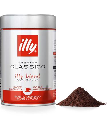  illy illy Espresso Tostato Classico Coffee Grinder - Pack of 6 x 250g Jars - Buy Online on GoSupps.com