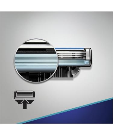 Buy Gillette Mach 3 Start Razor Blades for Men - Pack of 5 | Fast International Shipping - Buy Online on GoSupps.com