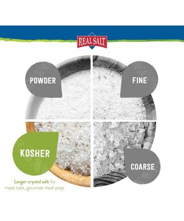 Redmond Real Sea Salt 25 lb Bag - Natural, Unrefined, Gluten Free, Kosher - Buy Online on GoSupps.com