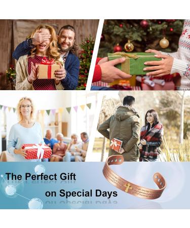 Shop Pure Copper Adjustable Christian Magnetic Bracelets for Men & Women | Fashion Jewelry Gifts - Buy Internationally - Buy Online on GoSupps.com