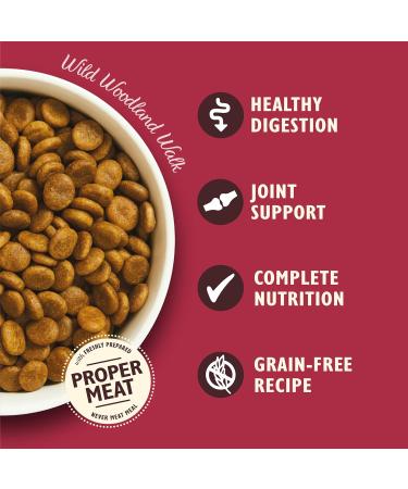 Lily's Kitchen Made with Natural Ingredients Adult Dry Dog Food Salmon & Venison Grain Free Recipe 12kg - Buy Online on GoSupps.com