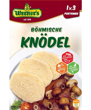 Buy Werner's Bohemian Dumplings 3 Portions 8 Packs Preservative-Free & Colorant-Free - International Shipping - Buy Online on GoSupps.com