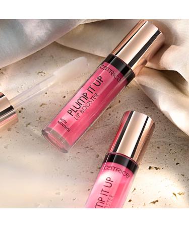 Catrice Plump It Up Lip Booster No. 050 - Vegan Pink Lip Gloss with Cooling Effect | Alcohol & Paraben Free | 3.5ml - Buy Online on GoSupps.com