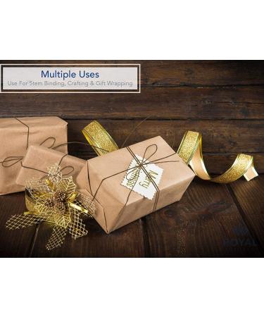 Royal Imports Bind Wire Twine for Bouquets, Wreaths & Crafts - 673 Ft - Brown - Buy Online on GoSupps.com