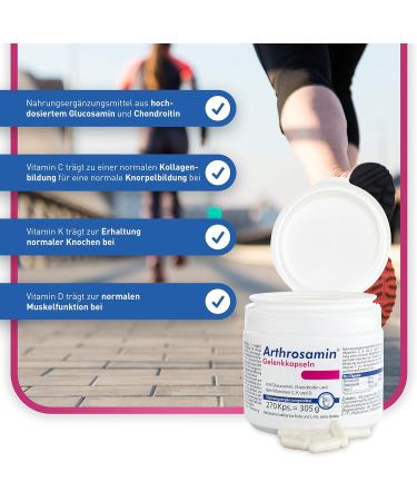 Arthrosamine Joint Capsules - High-Dose Glucosamine & Chondroitin for Smooth Joints - 270 Pieces | Original Pharmacy Product - Buy Online on GoSupps.com