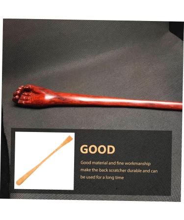 Beavorty Backwasher - Therapeutic Back Scratchers for Men & Women | Long Bamboo Back Massage Device - Buy Online on GoSupps.com