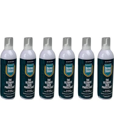 Derma Shield Skin Barrier Mousse Aerosol - Light-Weight Invisible Skin Protectant (17 oz) - 6 Count Case - Buy Online on GoSupps.com