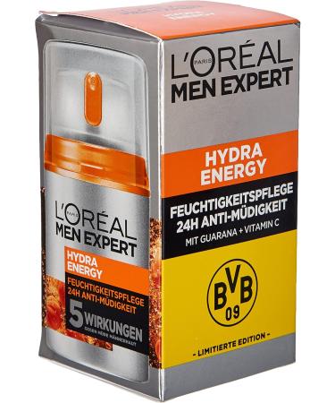 Hydra Energetic Anti-Fatigue Cream for Men 50 ml - Buy Online on GoSupps.com