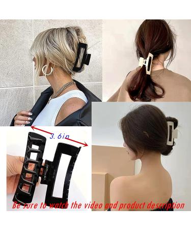 121 Pcs Variety Hair Clip Set | Big Claw Clips for Thick Long Hair | Non-slip Barrettes & Jaw Clips | No Bend Curl Pin Clips | Colorful Hair Accessories for Women - Buy Online on GoSupps.com