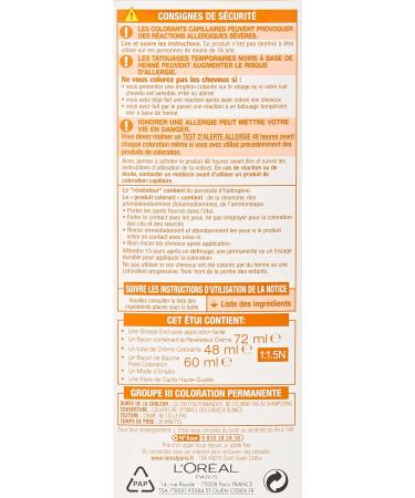 L'Or al Paris - Excellence Age Perfect permanent hair color band & very white color 7 31 caramel blond - Buy Online on GoSupps.com