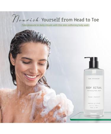 Muse Bath Apothecary Coconut Sandalwood Body Wash - Hydrating Aromatherapy Body Wash for Women & Men - 32oz (2 Pack) - Buy Online on GoSupps.com