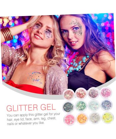  Healvian Healvian 12 Dozen Glitterfestivalaccessories - Buy Online on GoSupps.com