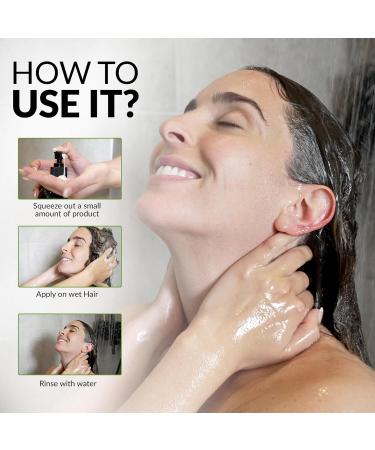 Buy 2 in 1 Shampoo and Conditioner - Clarifying Natural Formula Sulfate Free for Men & Women | 16.9 FL Oz - International Shipping Available - Buy Online on GoSupps.com