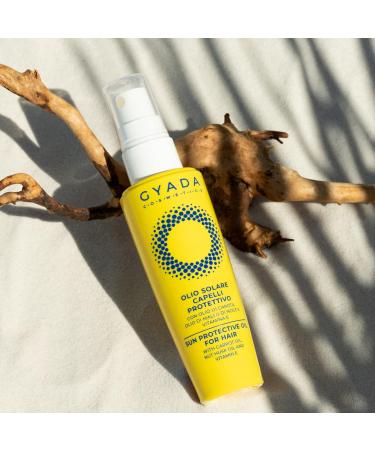  GYADA COSMETICS GYADA COSMETICS Protective Hair Sun Oil repairs and protects hair against damage caused by sun exposure made with corn nut oil and carrot oil 75 ml - Buy Online on GoSupps.com