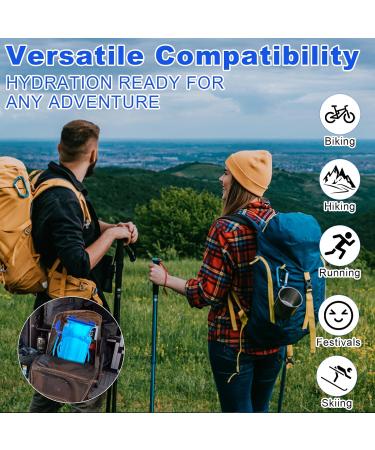 Suprbird BPA-Free Water Bladder 0.5L to 3L Perfect for Hiking Running and Cycling Durable Drinking System for Backpacks - Buy Online on GoSupps.com