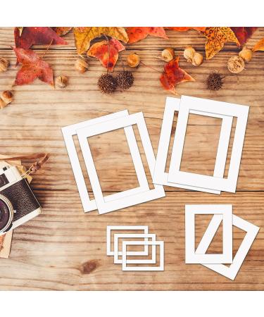ZBEIVAN 11x14 White Picture Mats - Pack of 12, Bevel Cut Frame Mattes for 8x10 Pictures - Buy Online on GoSupps.com