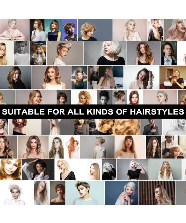 Ranphykx 2 Pack Satin Bonnet Hood - Soft Breathable Silk Curling Cap for Women & Girls - Black - Buy Online on GoSupps.com