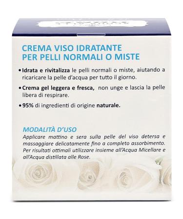 Manetti Roberts Acqua Alle Rose Moisturizing Revitalizing Face Cream - 50 ml | Hydrating Skincare for All Skin Types - Buy Online on GoSupps.com