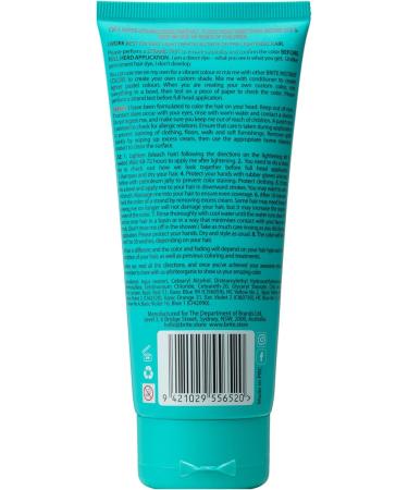 BRITE Turquoise Instant Colour Semi-Permanent Moisturizing Formula Ammonia Free Paraben Free Cruelty Free 3.38 floz - Buy Online on GoSupps.com