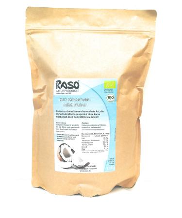 Coconut milk powder ORGANIC | 1Kg coconut powder | Coconut milk powder coconut 1 kg (1 pack)